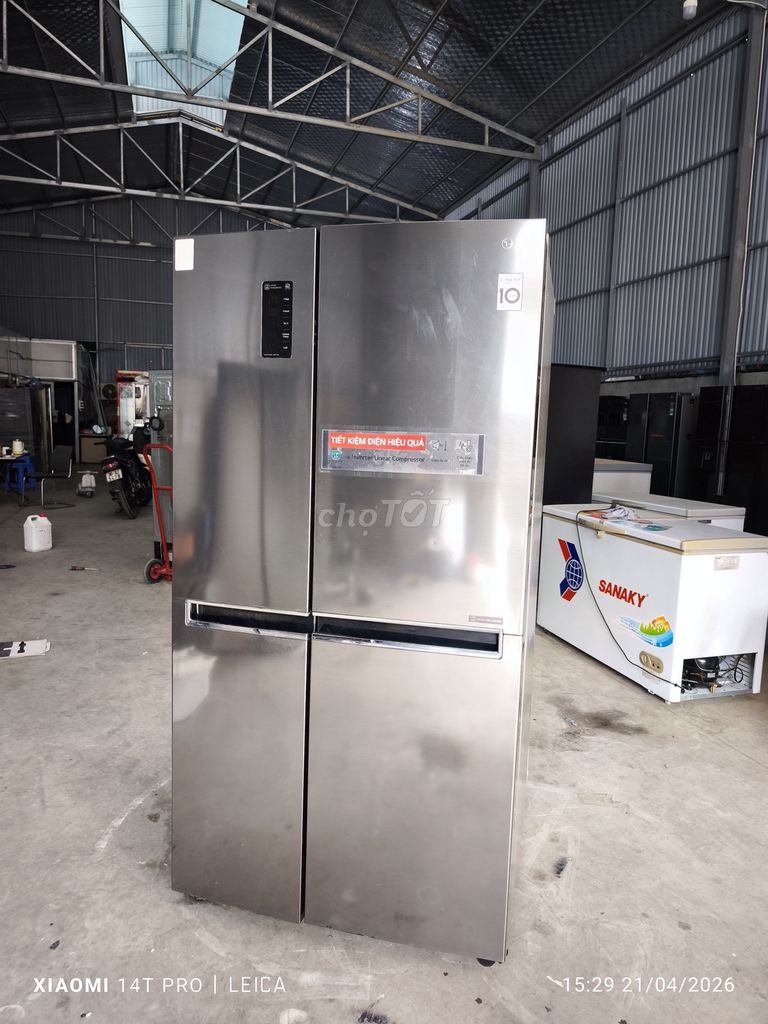 Tủ lạnh LG GR-B247JS 626 lít Inverter . Mua bán Tủ lạnh tại Huyện Hoài Đức Hà Nội được đăng bởi Điện Lạnh Nguyễn Sơn hình 1