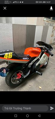 Xe mô tô mini Cam Đen Trắng. Mua bán Xe máy tại Quận 8 Tp Hồ Chí Minh được đăng bởi Sang Minh