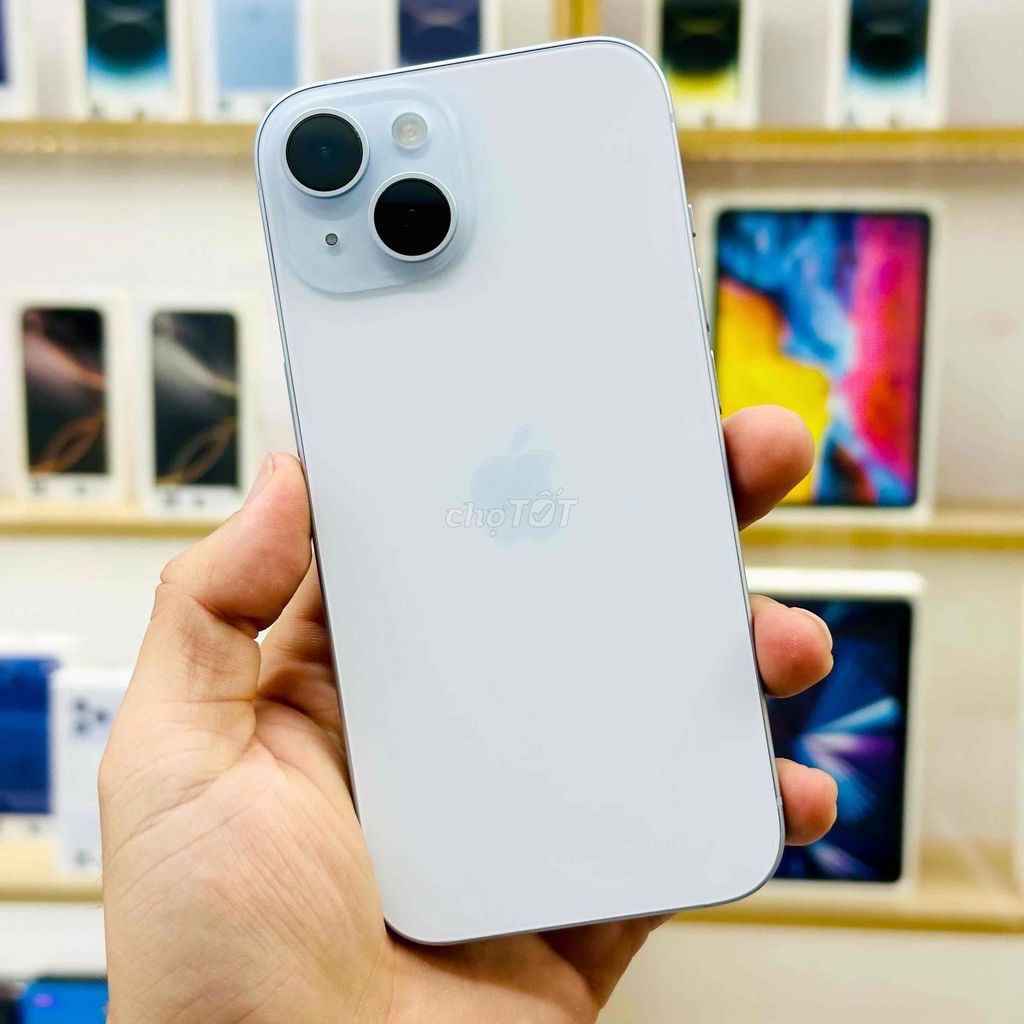 🍎15 XANH BLUE 256GB VN/A ĐẸP KENG PIN 99% BH7/2026. Mua bán Điện thoại tại Quận Ninh Kiều Cần Thơ được đăng bởi Nghĩa Trần Mobile hình 1