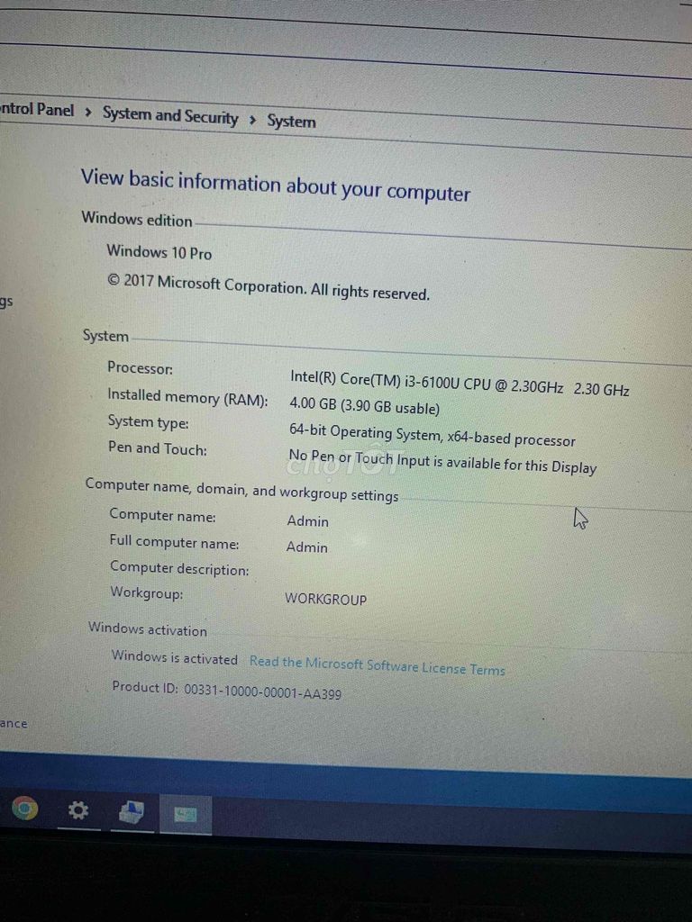 Asus X441UA i3-6100U 4GB/120GB. Mua bán Laptop tại Quận Liên Chiểu Đà Nẵng được đăng bởi Ku Pi hình 1