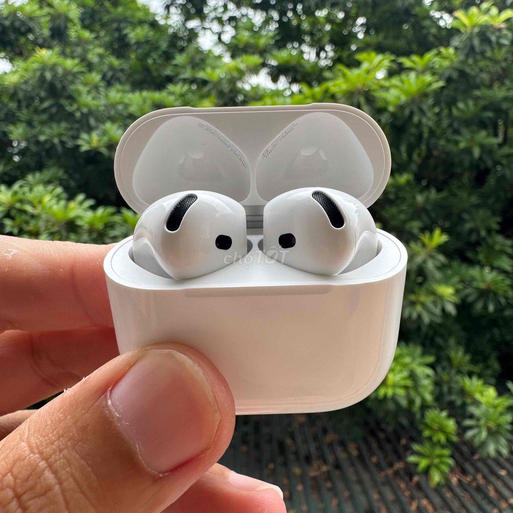 Tai nghe Apple AirPods 4 Trắng Chống ồn chủ động. Mua bán Tivi, Âm thanh tại Huyện Hoài Đức Hà Nội được đăng bởi Mboss Mobile hình 1