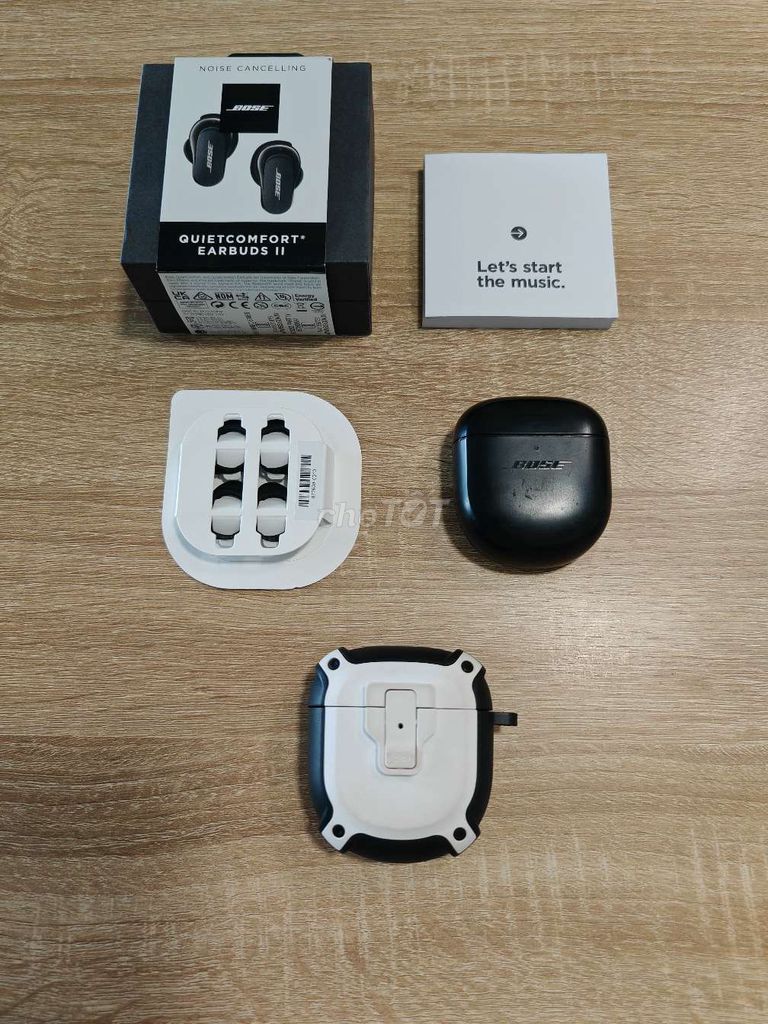 Tai nghe Bose QuietComfort Earbuds 2 Đen fullbox. Mua bán Tivi, Âm thanh tại Quận Ngũ Hành Sơn Đà Nẵng được đăng bởi Trần Việt Anh hình 1