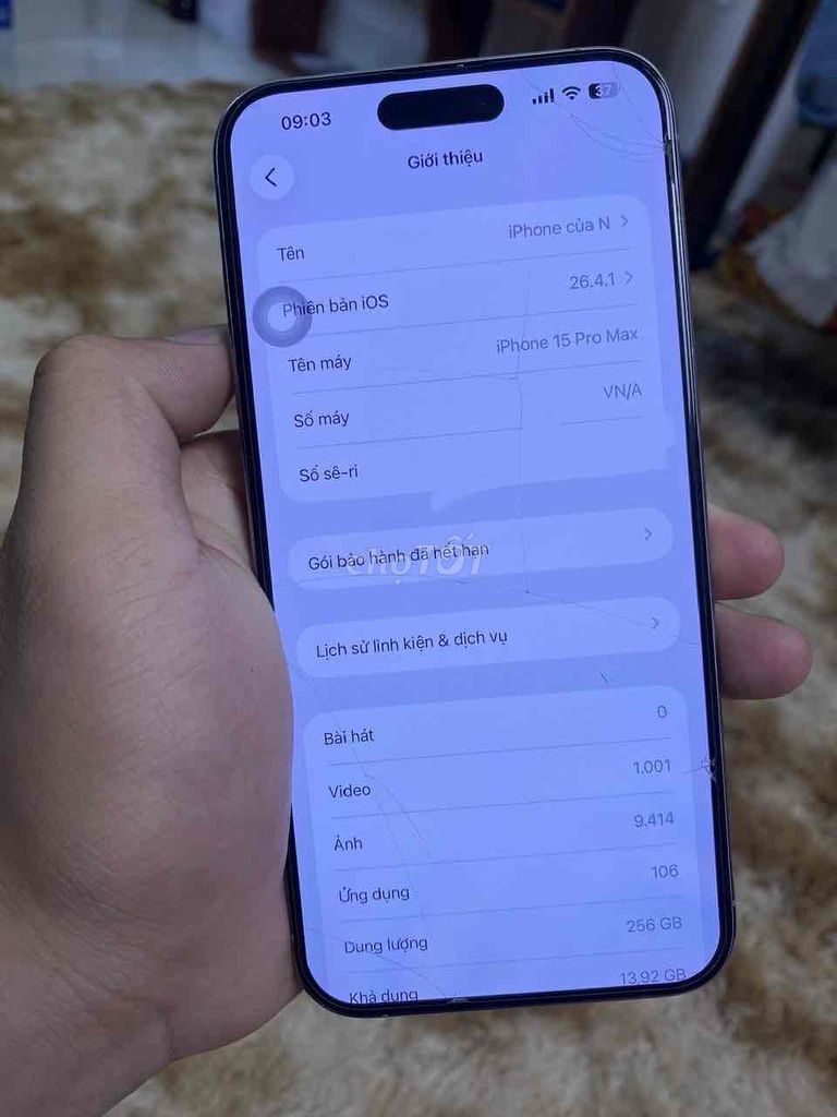 iPhone 15 Pro Max 256GB Quốc Tế. Mua bán Điện thoại tại Quận Nam Từ Liêm Hà Nội được đăng bởi Minh Nguyen hình 1
