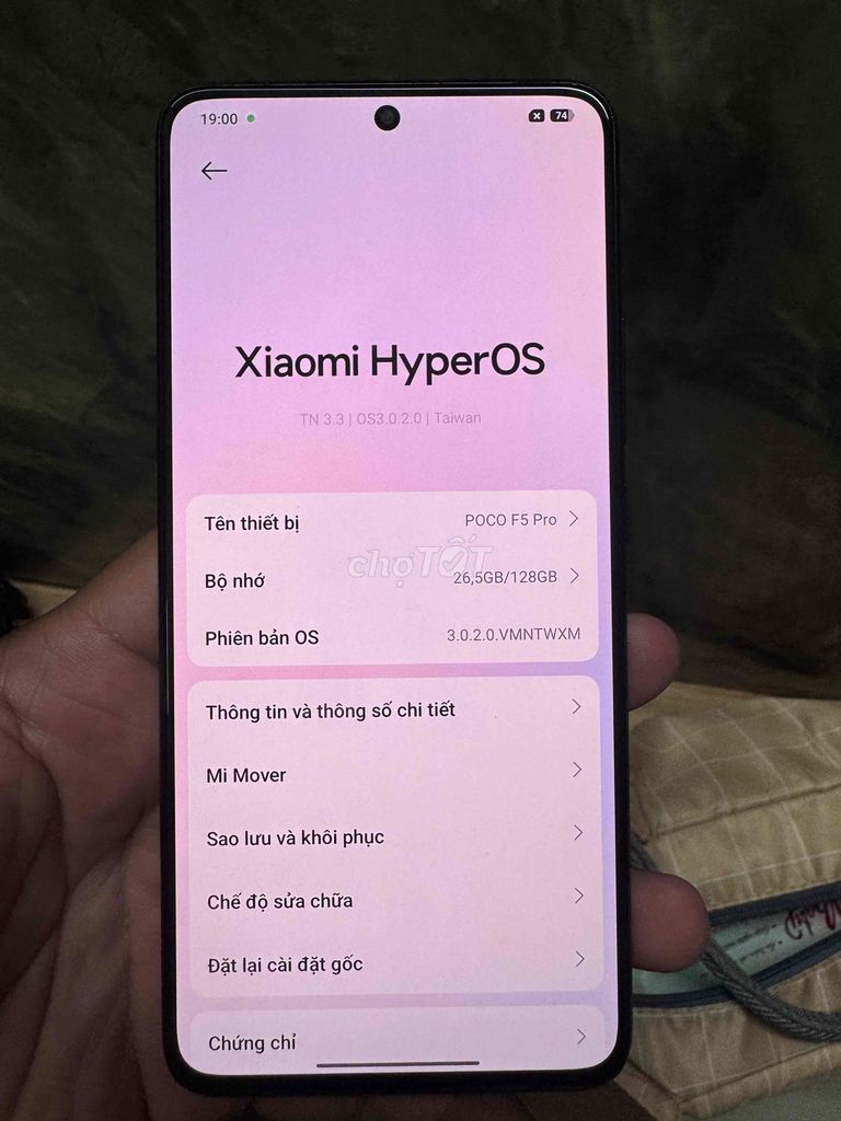 Xiaomi POCO F5 Pro (K60)  8/128GB Keng Sạc Zin. Mua bán Điện thoại tại Quận Bình Tân Tp Hồ Chí Minh được đăng bởi Home Phone hình 1