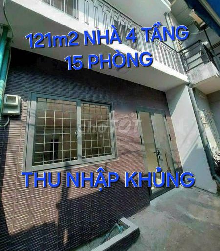 121m2 Nhà 4 tầng 15 Phòng CÓ 8tỷ15 Lê Đức Thọ Phường 16 Gò Vấp TPHCM