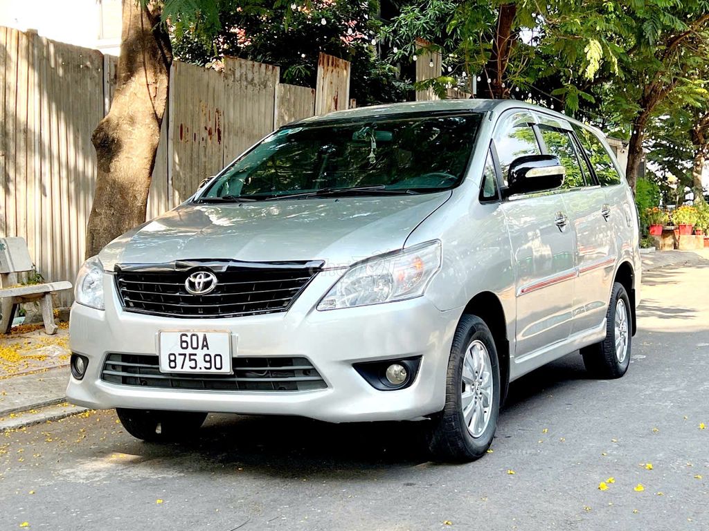 xe Toyota Innova 2007 J - Ghi bạc đẹp