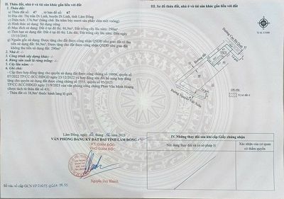 Đất 2 mặt tiền Cao Bá Quát tt.Di Linh