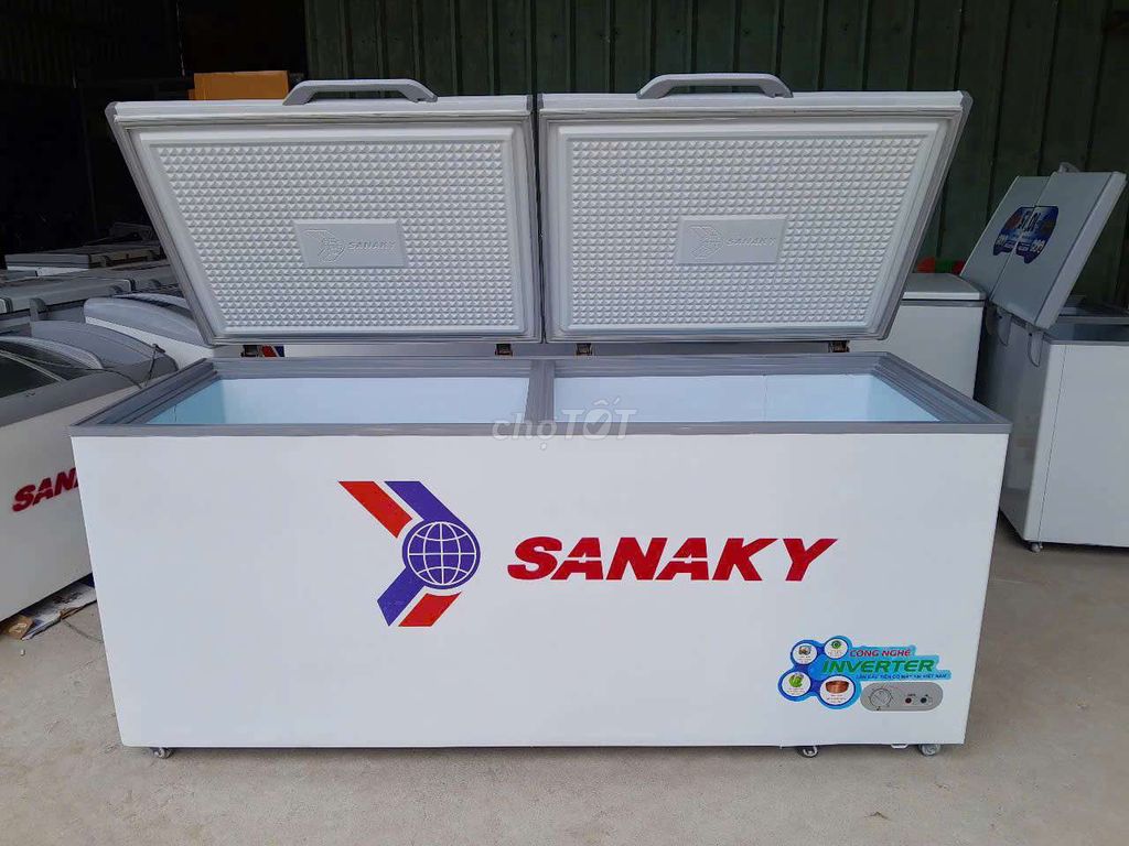 Tủ đông sanaky inverter 860l tiết kiệm điện