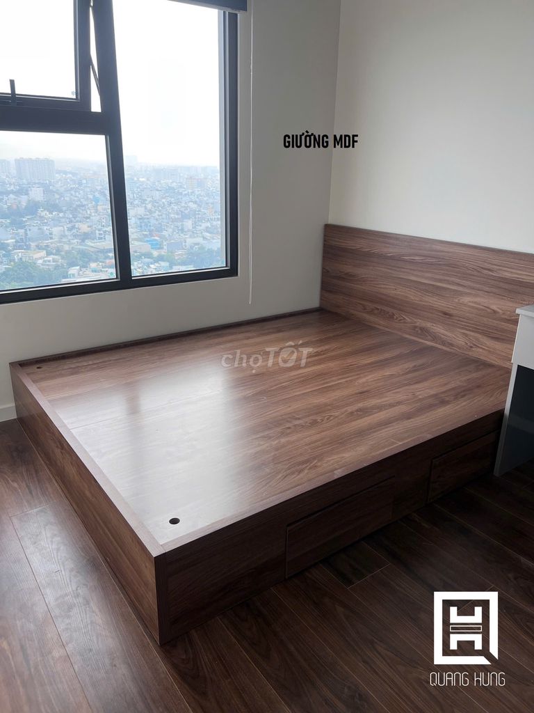 GIƯỜNG MDF-GIƯỜNG MDF=GIƯỜNG MDF=GIƯỜNG MDF$GIƯỜNG. Mua bán Giường, chăn ga gối nệm tại Quận 5 Tp Hồ Chí Minh được đăng bởi NỘI THẤT NHÀ XINH hình 1