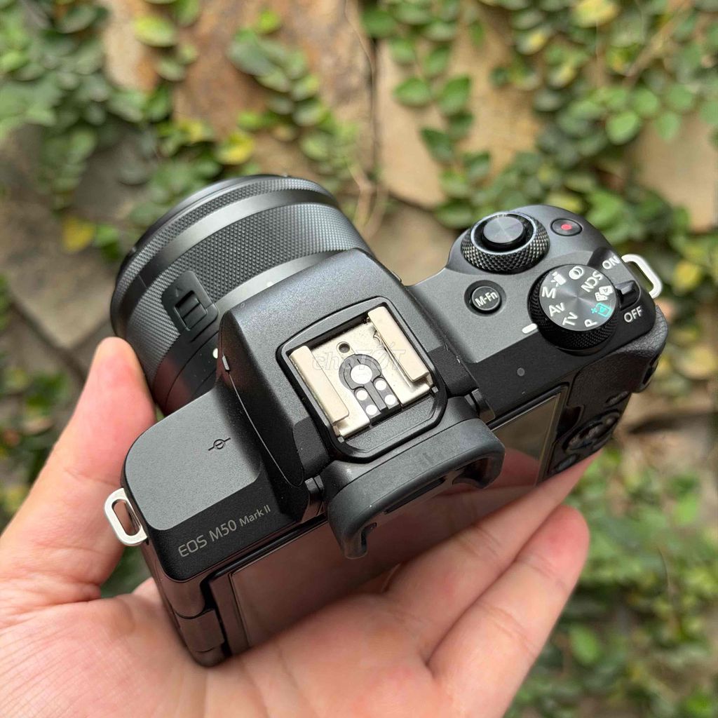 Máy ảnh Canon M50 Mark II kèm lens 15-45 như mới. Mua bán Máy ảnh, Máy quay tại Quận Hai Bà Trưng Hà Nội được đăng bởi Quang Huy hình 1