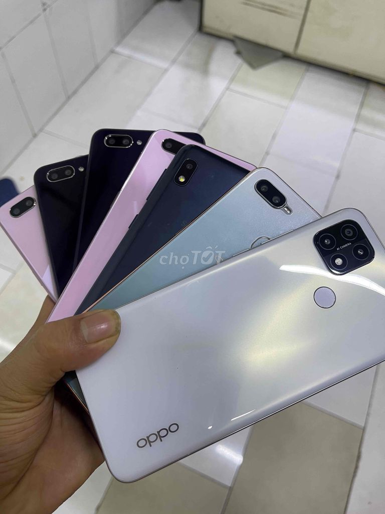 Oppo A3S 16GB vàng hồng cũ giá rẻ