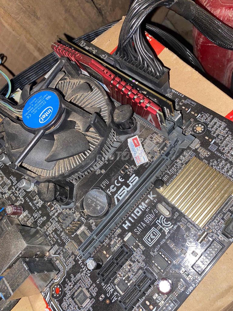com main chip ram Asus H110M-K. Mua bán Linh kiện (RAM, Card...) tại Huyện Định Quán Đồng Nai được đăng bởi Huỳnh Văn Điền hình 1