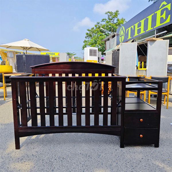 S050425 Giường cũi. Mua bán Mẹ và bé tại Quận Cẩm Lệ Đà Nẵng được đăng bởi Huỳnh Hà  hình 1
