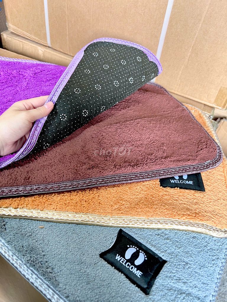 BÁN SỈ: Thảm màu sắc bàn chân (KIỆN 200 CÁI). Mua bán Nội thất, đồ gia dụng khác tại Thành phố Thủ Đức Tp Hồ Chí Minh được đăng bởi Minh Hào Kho Sỉ Tmark hình 1