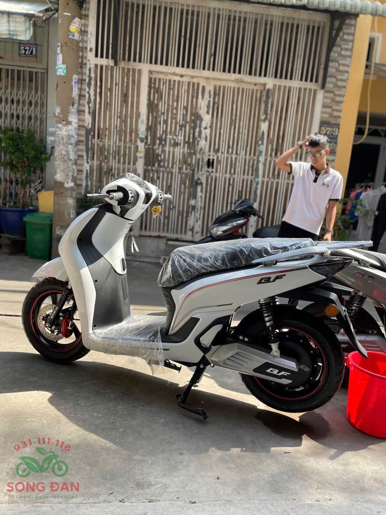 Xe máy điện BF 2026 Trắng. Mua bán Xe điện tại Quận Bình Tân Tp Hồ Chí Minh được đăng bởi Xe Điện Song Đan  Before NPP MN hình 4