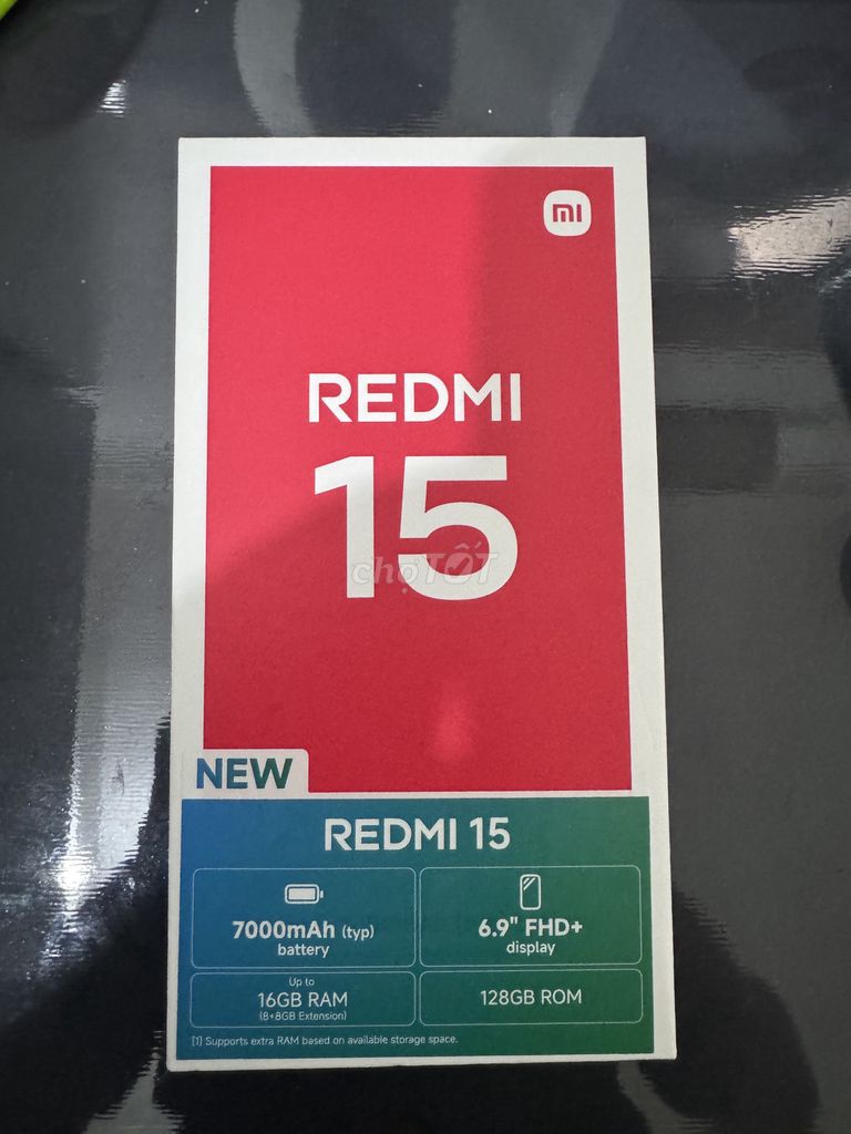 Xiaomi Redmi 15 8GB/128GB. Mua bán Điện thoại tại Huyện Mê Linh Hà Nội được đăng bởi van duong hình 1