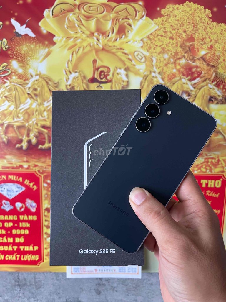 Galaxy S25 FE ram8 bộ nhớ cao 256 đẹp ken bh dài. Mua bán Điện thoại tại Quận Ninh Kiều Cần Thơ được đăng bởi CẦM ĐỒ TRUNG HẬU   hình 1