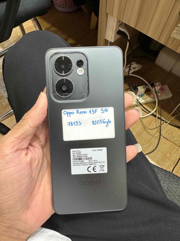 OPPO RENO 13F 5G 256GB Xám. Mua bán Điện thoại tại Quận 8 Tp Hồ Chí Minh được đăng bởi Lê Đặng Minh Khang hình 1