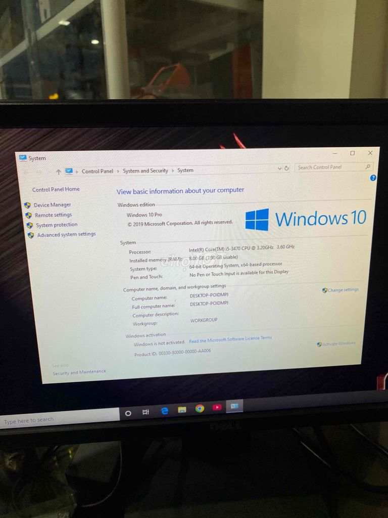Máy tính để bàn Dell Intel i5-3470 RAM 8GB. Mua bán Máy tính để bàn tại Thành phố Đà Lạt Lâm Đồng được đăng bởi Triệu Vân hình 1