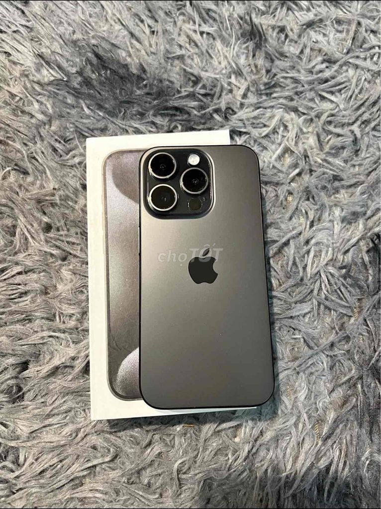 iPhone 15 Pro 128GB Đen FULLBOX BH APPLE 08/2025. Mua bán Điện thoại tại Quận 10 Tp Hồ Chí Minh được đăng bởi iStockHCM hình 1
