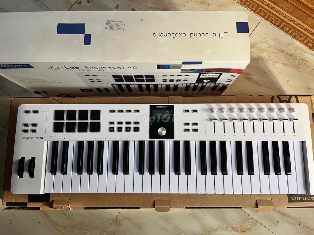 Arturia KeyLab Essential 49 Trắng MIDI Controller. Mua bán Nhạc cụ tại Thành phố Gia Nghĩa Đắk Nông được đăng bởi Phong Đăng hình 1