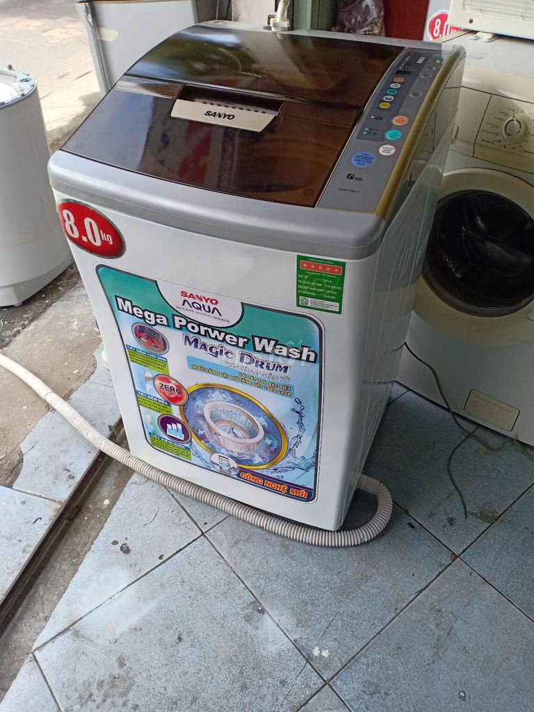 0912997650 - Thanh lý máy giặt Sanyo như hình đang sử dụng tốt