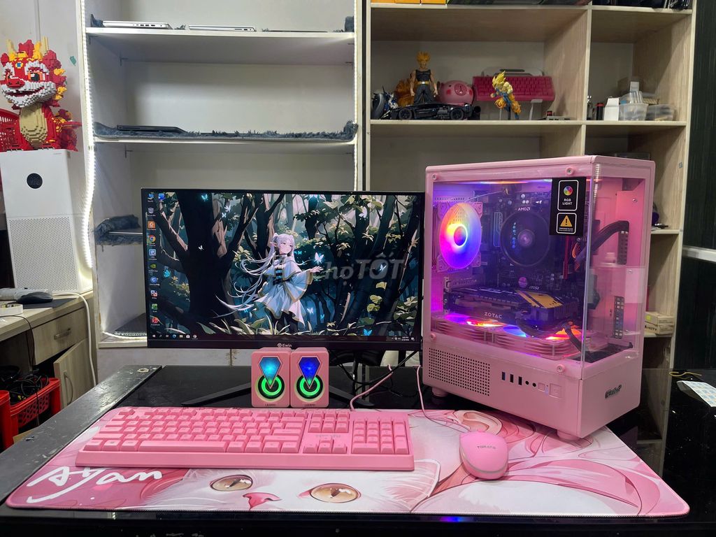 AMD R3-2200G/ 8GB/ SSD 256GB/ VGA 1060 6GB/ 24"FHD. Mua bán Máy tính để bàn tại Thành phố Thủ Dầu Một Bình Dương được đăng bởi LAPTOP HUỲNH PHÁT hình 1