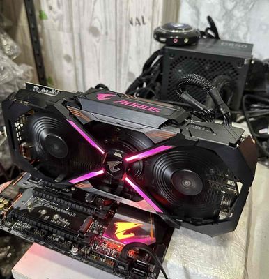 Card Aorus RTX 2060 6GB Xtreme gamer đẹp keng. Mua bán Linh kiện (RAM, Card...) tại Quận 12 Tp Hồ Chí Minh được đăng bởi Anh Tuan