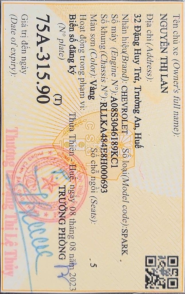 Spark số tự động gia đình 2008 LT 0.8 AT-65000km. Mua bán Ô tô tại Huyện Bình Chánh Tp Hồ Chí Minh được đăng bởi Victor Hoàng hình 9