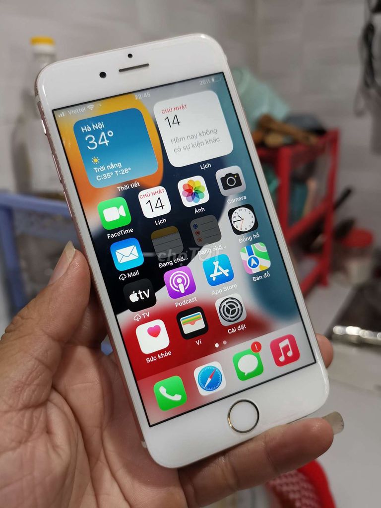 iPhone 6s 16GB zin, full vân, pin 100%. Mua bán Điện thoại tại Quận 12 Tp Hồ Chí Minh được đăng bởi Phước Trần hình 1