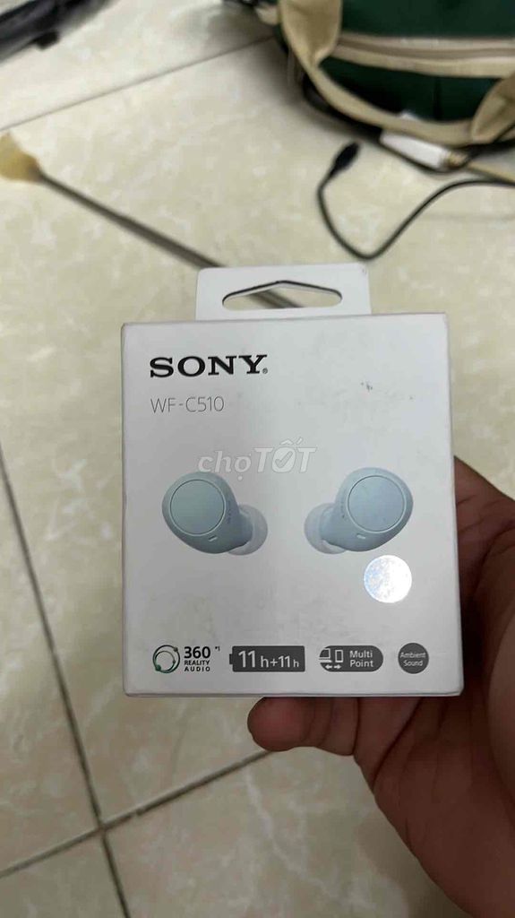 Tai nghe Sony WF-C510 Xanh nhạt. Mua bán Tivi, Âm thanh tại Quận 11 Tp Hồ Chí Minh được đăng bởi Hai Trần hình 1