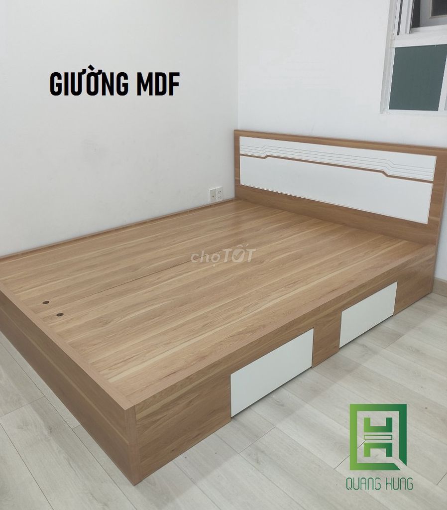 GIƯỜNG MDF-GIƯỜNG MDF=GIƯỜNG MDF=GIƯỜNG MDF$GIƯỜNG. Mua bán Giường, chăn ga gối nệm tại Huyện Bình Chánh Tp Hồ Chí Minh được đăng bởi NỘI THẤT NHÀ XINH hình 1