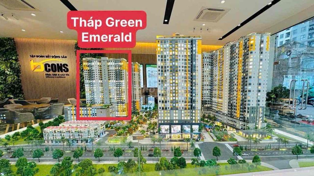 Mua căn hộ Bcons Green Emerald lợi nhuận ngay 288tr liền kề trạm Metro