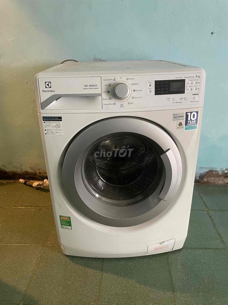 Máy giặt Electrolux 9kg cửa trước đã sử dụng. Mua bán Máy giặt tại Thành phố Thủ Đức Tp Hồ Chí Minh được đăng bởi long hình 1