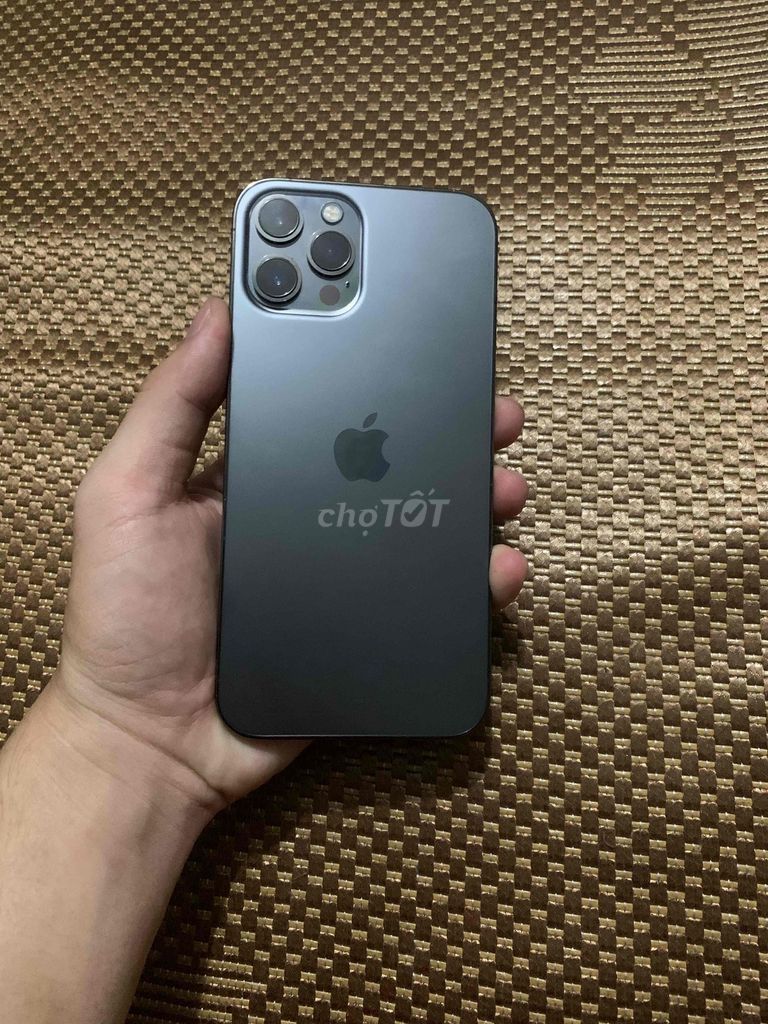 Apple iPhone 12 Pro Max 128GB Xám. Mua bán Điện thoại tại Thành phố Long Xuyên An Giang được đăng bởi Cá Nhân hình 1