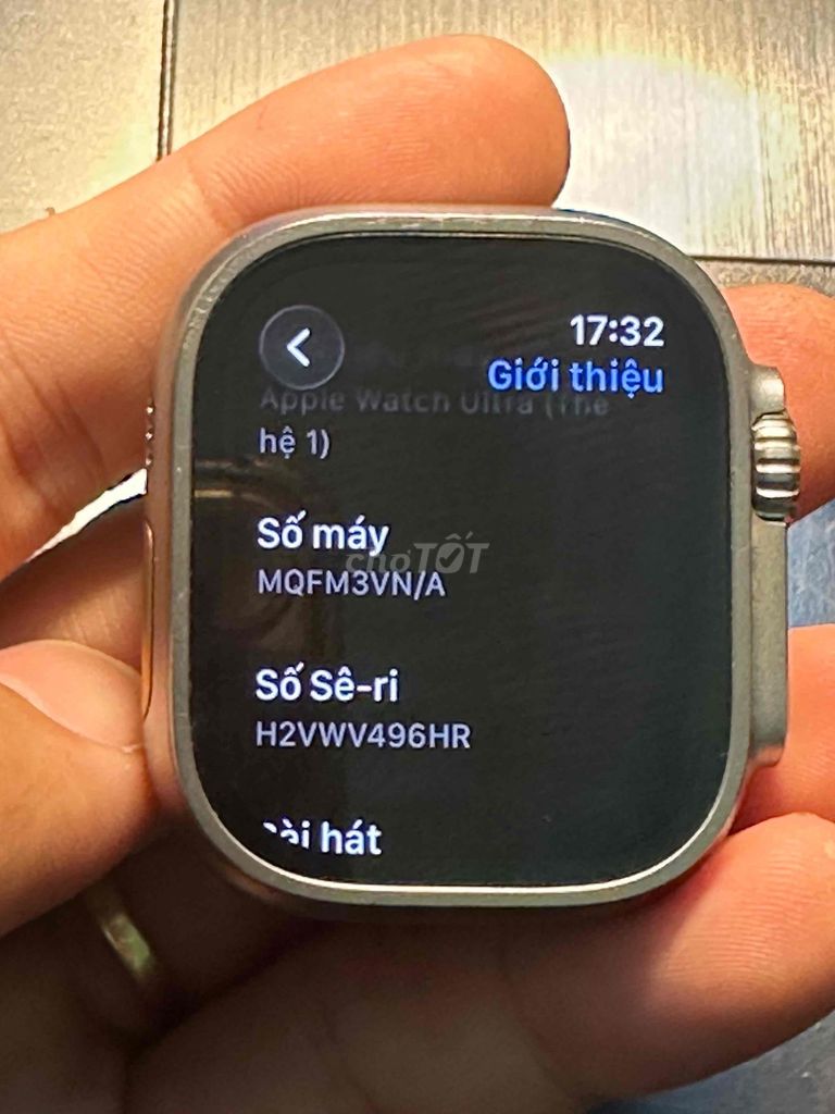 ultra 1 vna nguyên zin 49mm. Mua bán Thiết bị đeo thông minh tại Quận Cầu Giấy Hà Nội được đăng bởi Minh Khuê hình 1