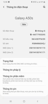 Ra đi em samsung A50S, Có NFC, Ko Phải A50 ạ. Mua bán Điện thoại tại Quận Tân Phú Tp Hồ Chí Minh được đăng bởi khanh