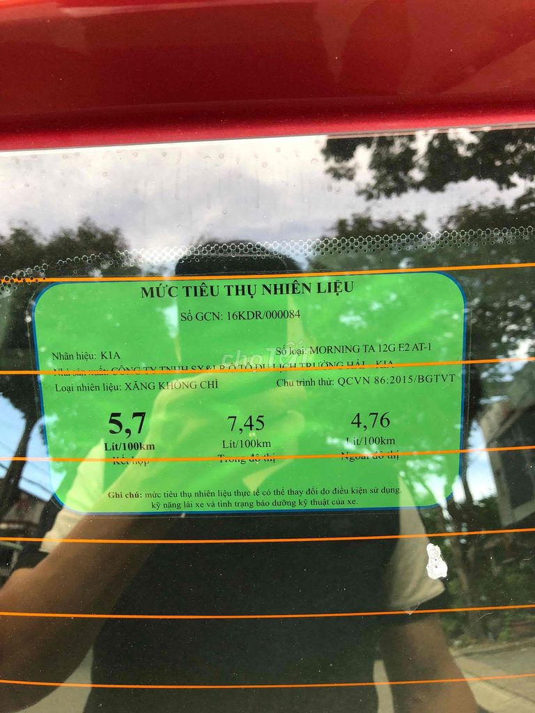 Kia Morning 2018 Si 1.25 AT - 61000 km 1chủ. Mua bán Ô tô tại Thành phố Bà Rịa Bà Rịa - Vũng Tàu được đăng bởi Rio hình 8