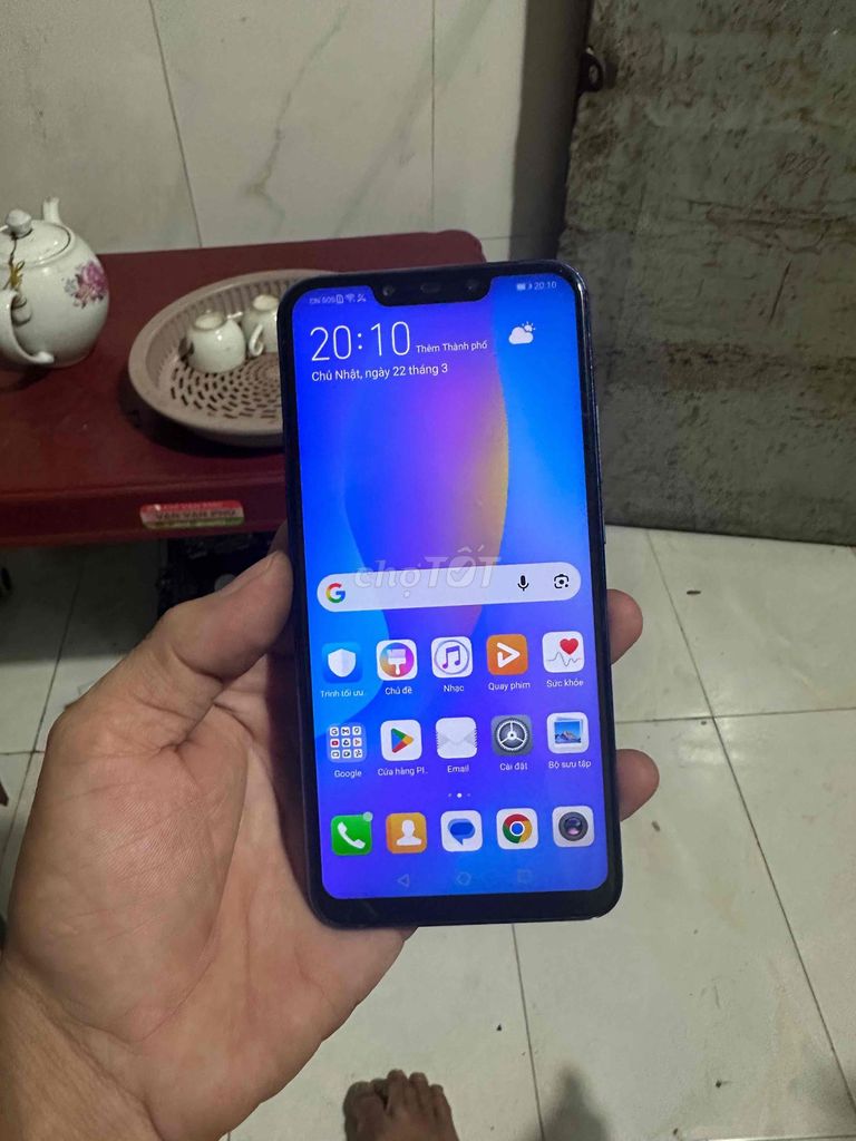 Huawei Nova 3i 128GB Xanh tím. Mua bán Điện thoại tại Thành phố Biên Hòa Đồng Nai được đăng bởi Thu bằng giá bán hình 1