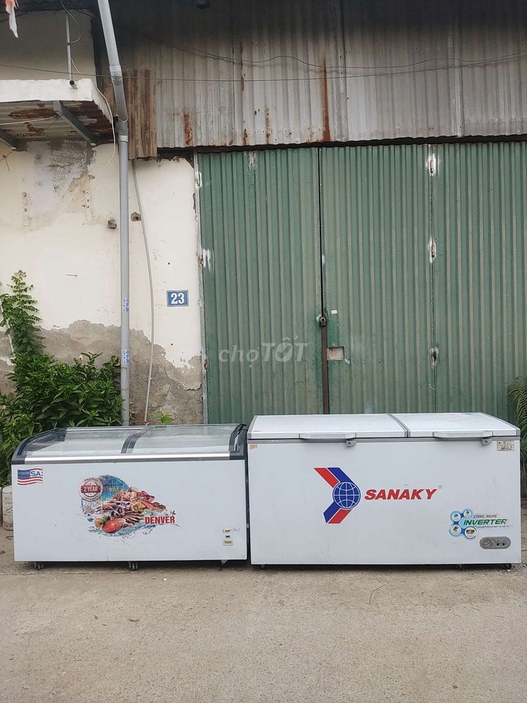 2 con tủ đông to dài đời mới dàn đồng. Mua bán Tủ lạnh tại Huyện Thanh Trì Hà Nội được đăng bởi Tuan hình 1