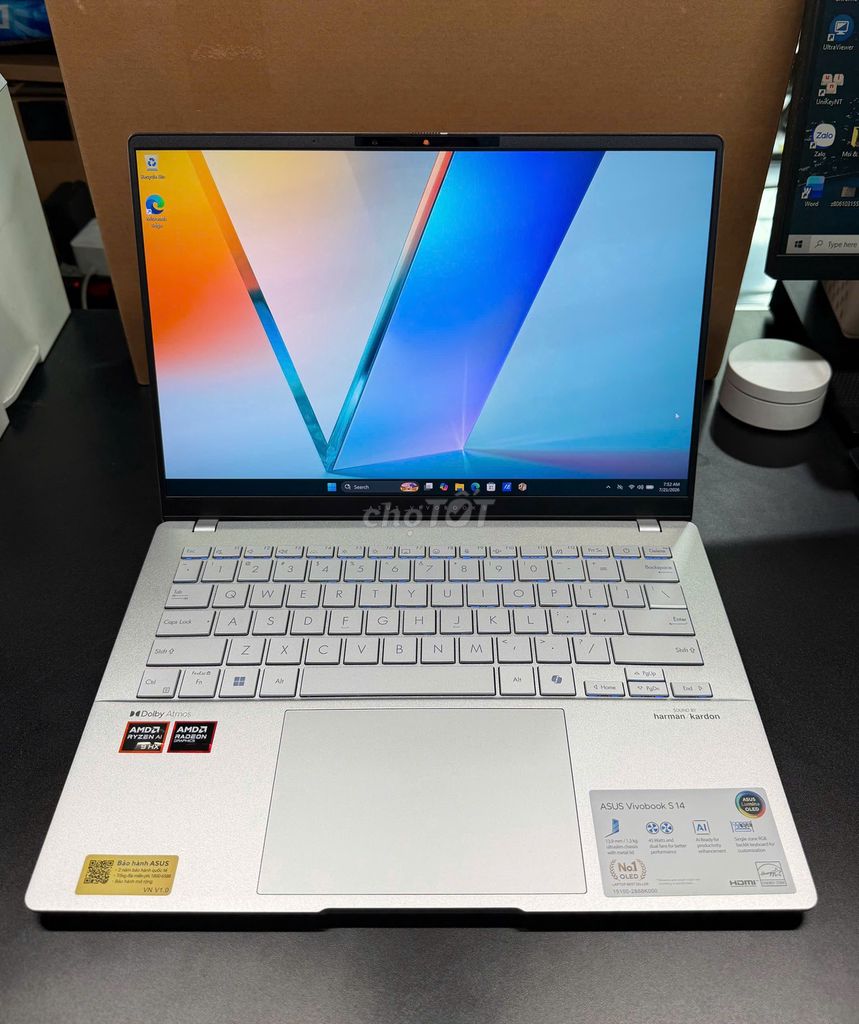 ASUS S 14 OLED M5406WA Ryzen AI 9 HX 370/32GB/1TB. Mua bán Laptop tại Quận 12 Tp Hồ Chí Minh được đăng bởi Quỳnh Bích hình 1