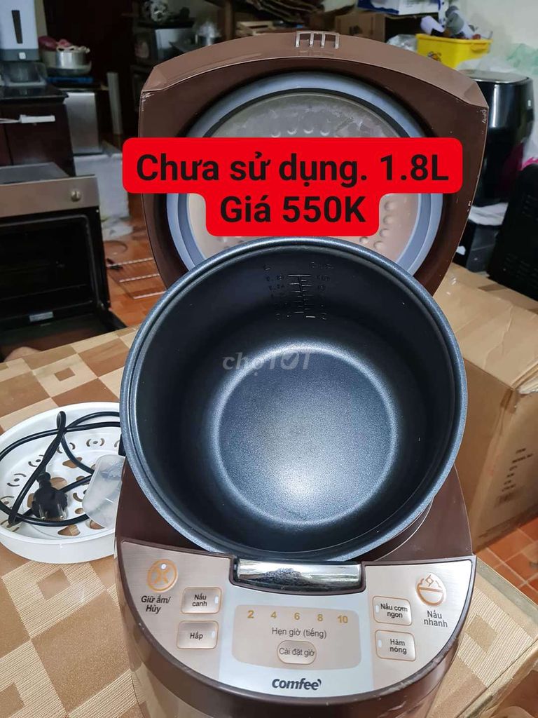 THANH LÝ NỒI CƠM ĐIỆN COMFEE 1.8L CHƯA SỬ DỤNG