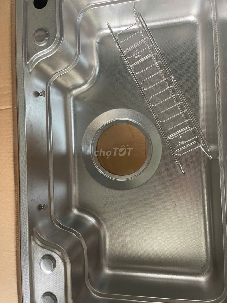Chậu rửa bát Inox 304 2 hố. Mua bán Thiết bị vệ sinh, nhà tắm tại Huyện Đông Anh Hà Nội được đăng bởi Anh Tuan hình 1