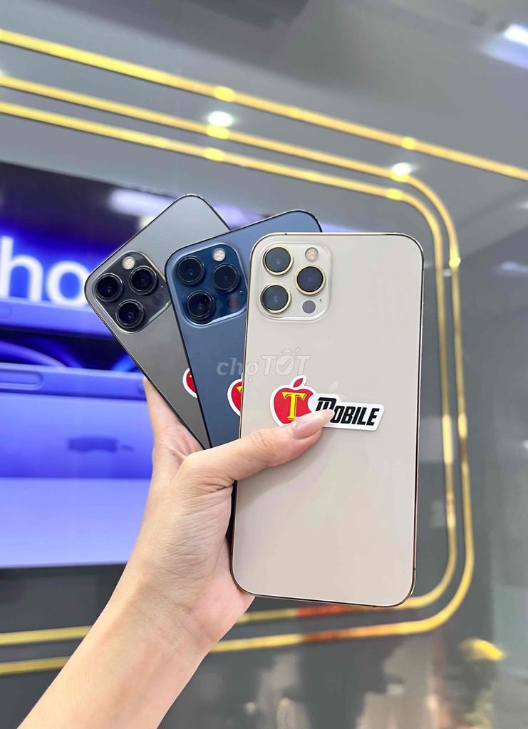 iPhone 12 Pro Max Đen, Xanh, Vàng. Mua bán Điện thoại tại Thành phố Qui Nhơn Bình Định được đăng bởi TMOBILE QUY NHƠN TRẢ GÓP BAO ĐẬU SINH VIÊN hình 1