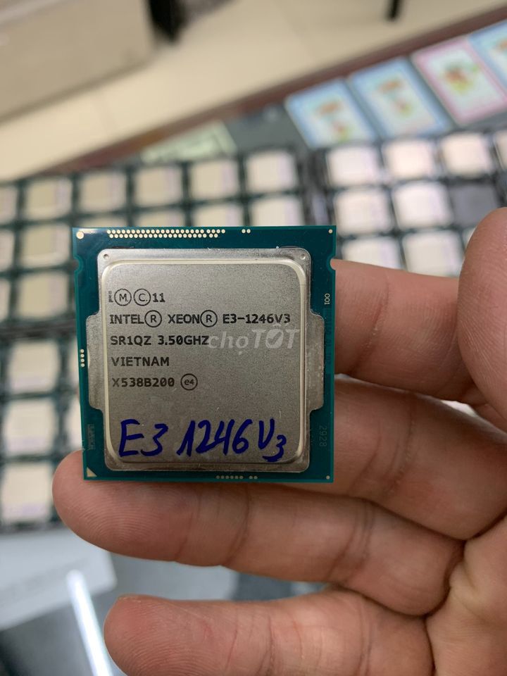 Bán CPU E3-1246v3 có GPU hiệu năng như i7 4790