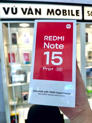 Xiaomi Redmi Note 15 Pro Plus 256GB Đen