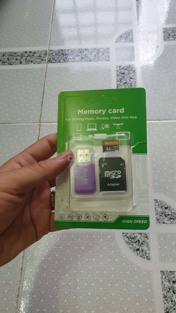 Thẻ nhớ MIXIAOMI 64GB High Speed USB 2.0. Mua bán Phụ kiện (Màn hình, Chuột...) tại Quận 12 Tp Hồ Chí Minh được đăng bởi Phạm Thành Nhân hình 1