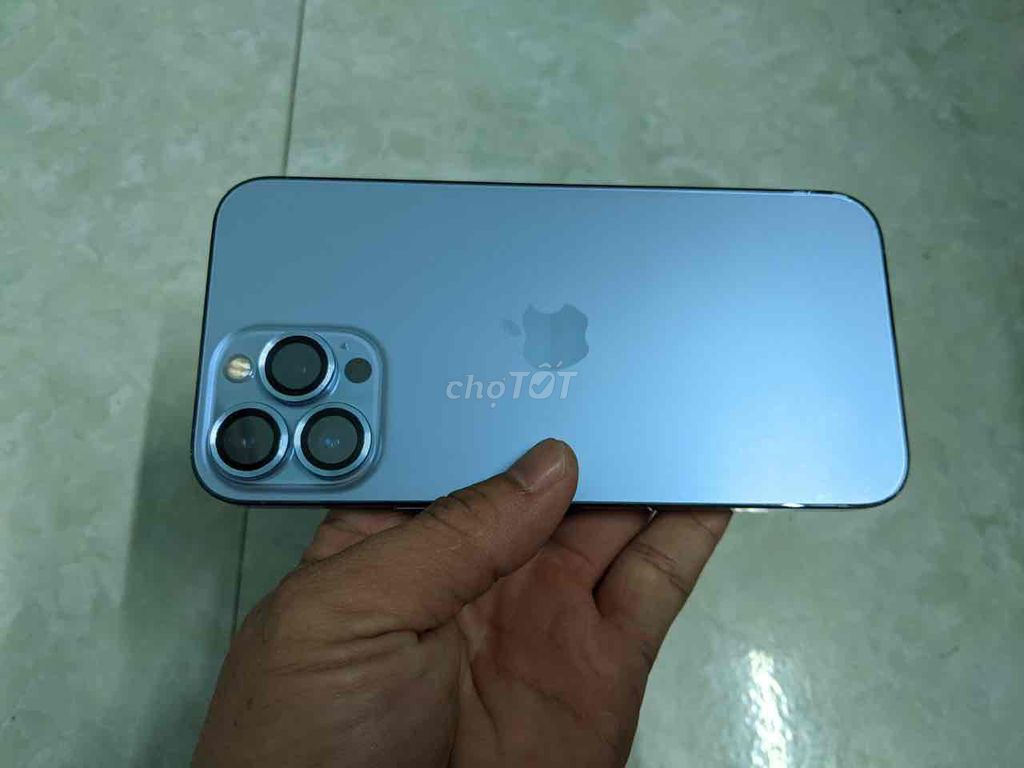 ip 13 Pro Max xanh dương đẹp quốc tế có gl. Mua bán Điện thoại tại Huyện Châu Thành Tiền Giang được đăng bởi Qmobile hình 1