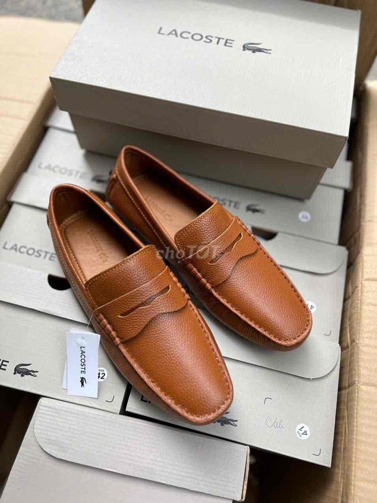 Giày mọi Lacoste Nam Vàng bò 42. Mua bán Giày dép tại Quận Tân Phú Tp Hồ Chí Minh được đăng bởi Hồ Thảo Chuyên sỉ lẻ Hàng VNXK hình 1