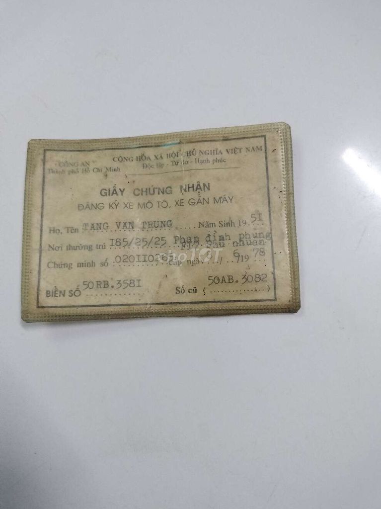 Cần bán chiếc cúp zdk2 có giấy màu đỏ. Mua bán Xe máy tại Huyện Hóc Môn Tp Hồ Chí Minh được đăng bởi A Tuấn hình 6